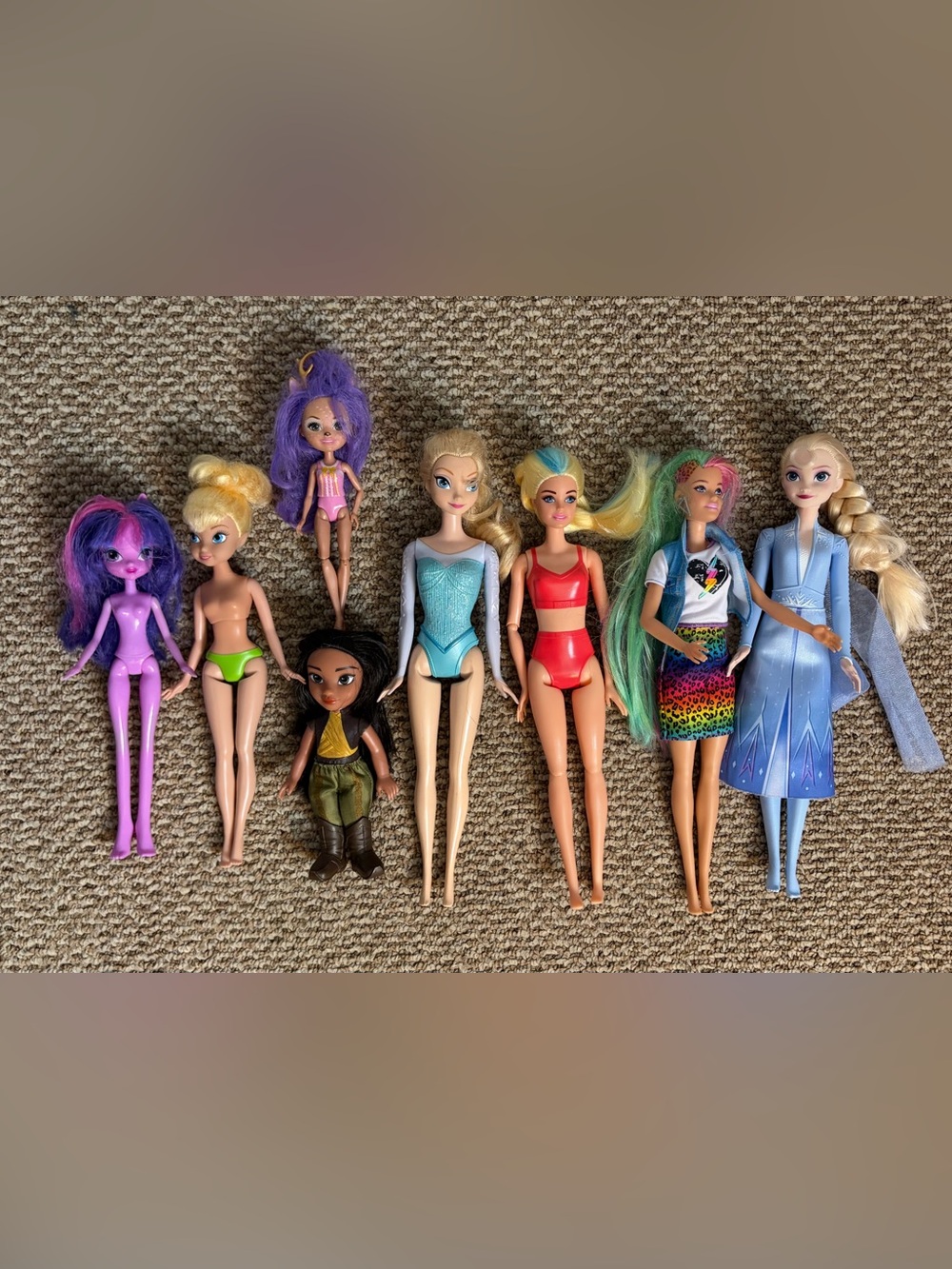Barbie & Disney Doll Lot